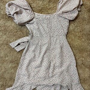 Floral Puff Sleeve Dress